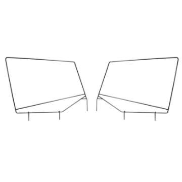 Picture of Rugged Ridge Upper Door Skin Frames 87-95 Jeep Wrangler YJ