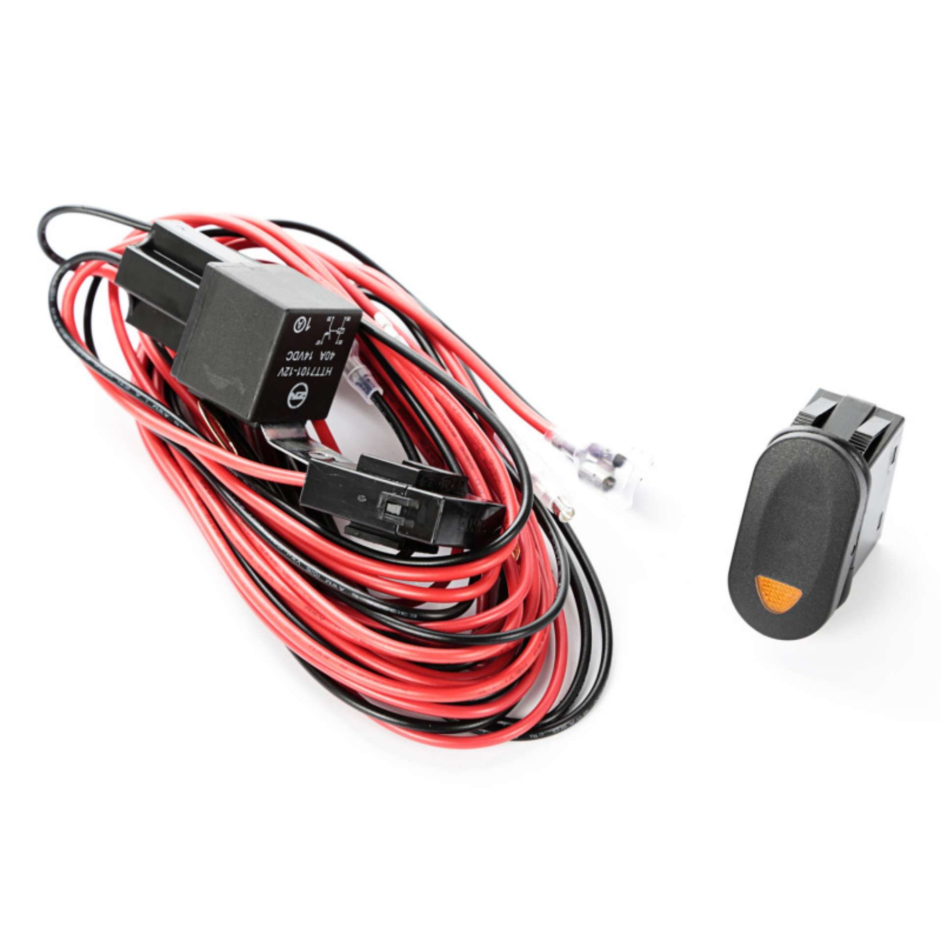 Picture of Rugged Ridge Light Wiring Harness Kit 1 Light Amber Switch