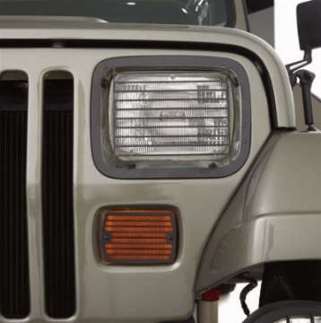 Picture of Rugged Ridge 87-95 Jeep Wrangler YJ Black Stone Guard Set