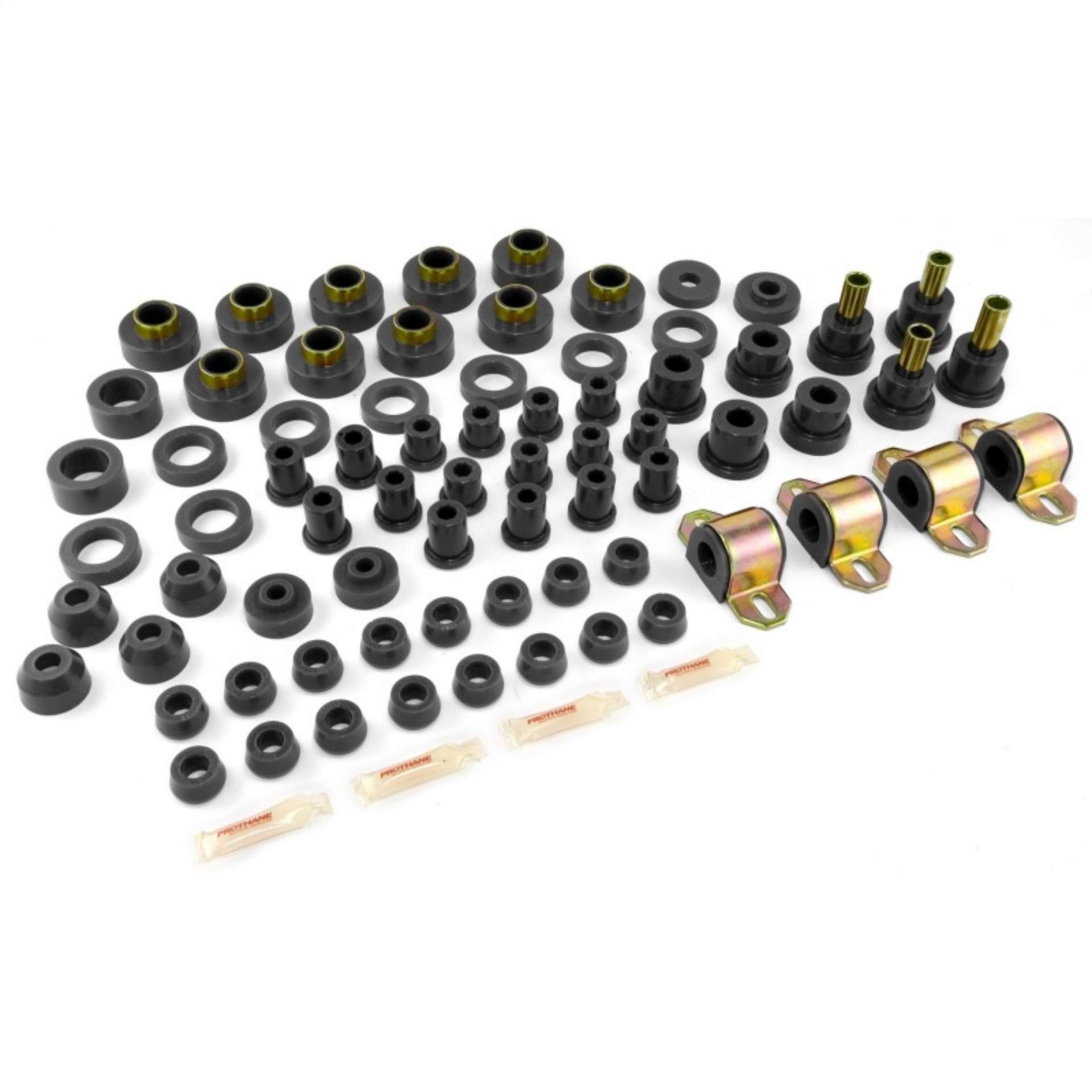 Picture of Rugged Ridge Total Bushing Kit Black 80-86 Jeep CJ5 & CJ7