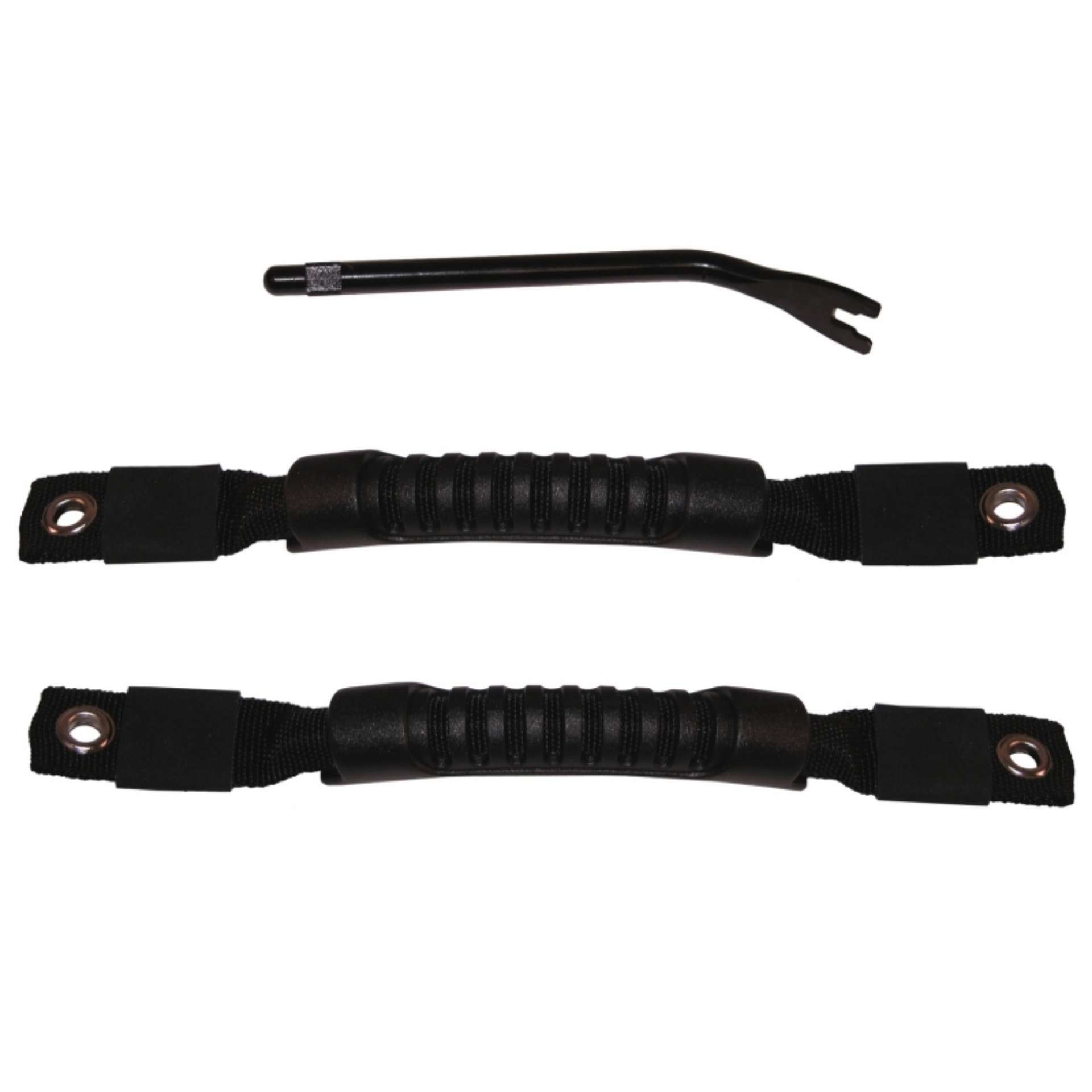 Picture of Rugged Ridge Door Pull Straps Black 97-06 Jeep Wrangler