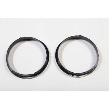 Picture of Rugged Ridge Headlight Bezels Black 97-06 Jeep Wrangler