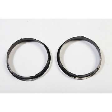 Picture of Rugged Ridge Headlight Bezels Black 97-06 Jeep Wrangler