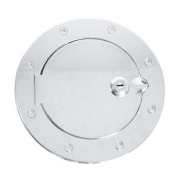 Picture of Rugged Ridge Locking Gas Cap Door Polished Alum 97-06TJ