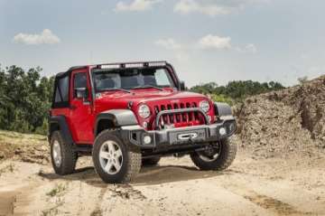 Picture of Rugged Ridge Overrider Satin Black 07-18 Jeep Wrangler