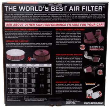 Picture of K&N Replacement Drop In Air Filter - 14in OD - 12in ID - 5in H w-Inner Wire