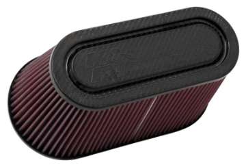 Picture of K&N Filter Univ Air Filter Carb Fib T-B 3-1-2in FLG OD - 12x6in B - 9-15-16x3-15-16in T - 6in H