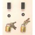 Picture of Rugged Ridge Door Hinge Lock Kit 97-06 Jeep Wrangler TJ