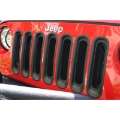 Picture of Rugged Ridge Grille Inserts Black 07-18 Jeep Wrangler