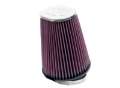 Picture of K&N Uni Oval Tapered Air Filter 3-5in 10 Deg- Flg - 3-25in T OW - 4-5in T OL - 5-75in B - 7in H