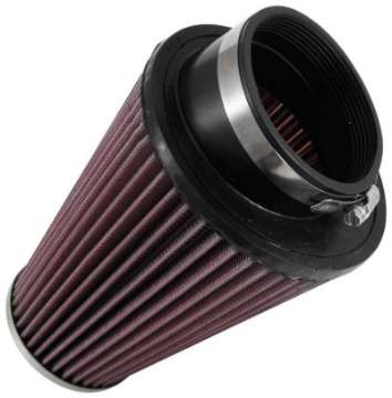 Picture of K&N Uni Oval Tapered Air Filter 3-5in 10 Deg- Flg - 3-25in T OW - 4-5in T OL - 5-75in B - 7in H