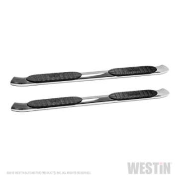 Picture of Westin 19-20 Ram 1500 Crew Cab PRO TRAXX 5 Oval Nerf Step Bars - Stainless Steel