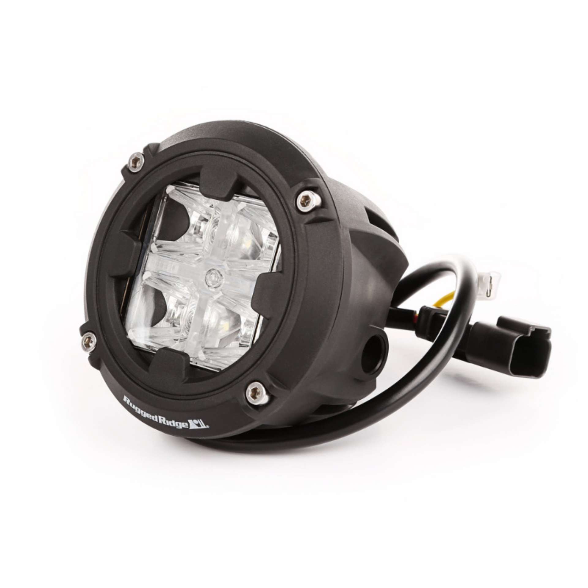 Picture of Rugged Ridge Round LED Light 3-5in Combo High-Low Beam