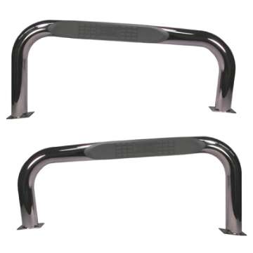 Picture of Rugged Ridge Nerf Bars Stainless Steel 76-86 Jeep CJ