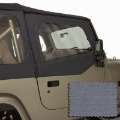 Picture of Rugged Ridge Door Skins Gray 88-95 Jeep Wrangler YJ