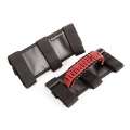 Picture of Rugged Ridge Paracord Grab Handles Red-Black Pair