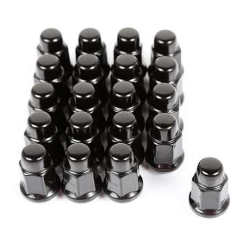 Picture of Rugged Ridge Wheel Lug Nut Set of 20 Black 1-2-20