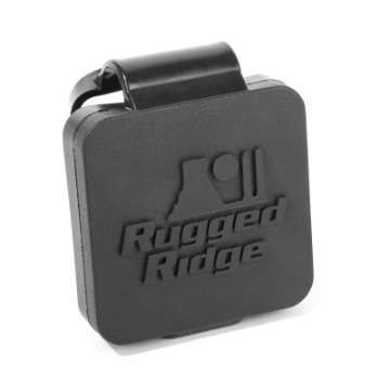 Picture of Rugged Ridge 2 Inch Hitch Plug Rugged Ridge Logo