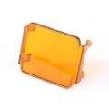 Picture of Rugged Ridge 3 Inch Square LED Light Cover Amber