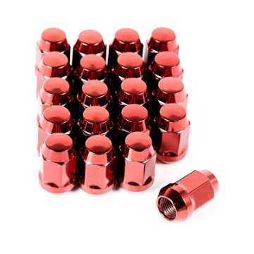 Picture of Rugged Ridge Wheel Lug Nut Set of 20 Red 1-2-20