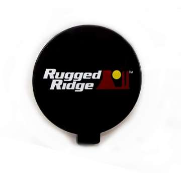 Picture of Rugged Ridge 6in Off Road Light Cover Black