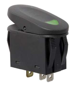 Picture of Rugged Ridge 2-Position Rocker Switch Green