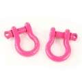 Picture of Rugged Ridge Pink 3-4in D-Ring Shackles