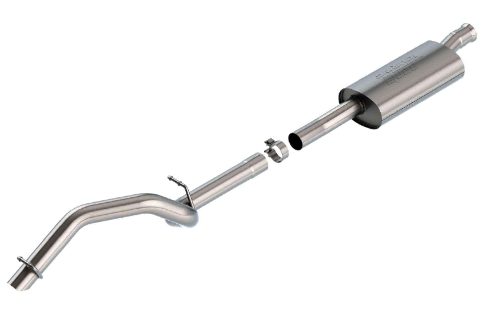 Picture of Borla 18-20 Jeep Wrangler JLU 2-0L I4 Climber Turn Down Exit Cat-Back Exhaust