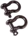 Picture of Rugged Ridge 3-4in Black D-Shackles