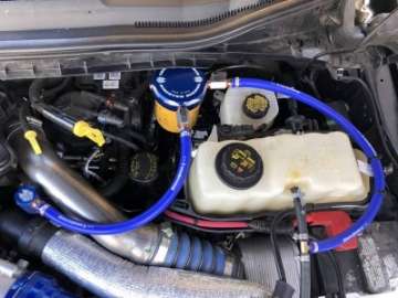 Picture of Sinister Diesel 2017+ Ford Powerstroke 6-7L Engine Mount Coolant Filtration System