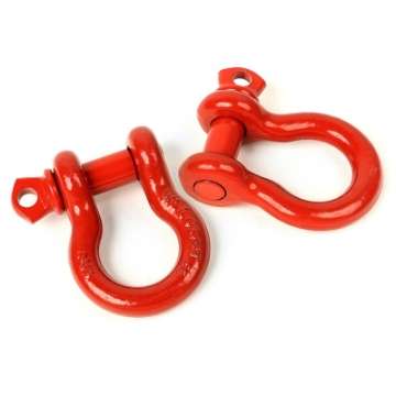 Picture of Rugged Ridge Red 3-4in D-Shackles