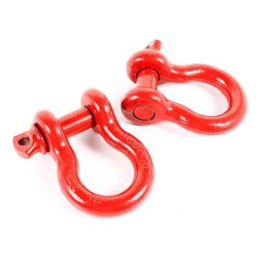 Picture of Rugged Ridge Red 7-8in D-Shackles