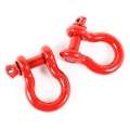 Picture of Rugged Ridge Red 7-8in D-Shackles