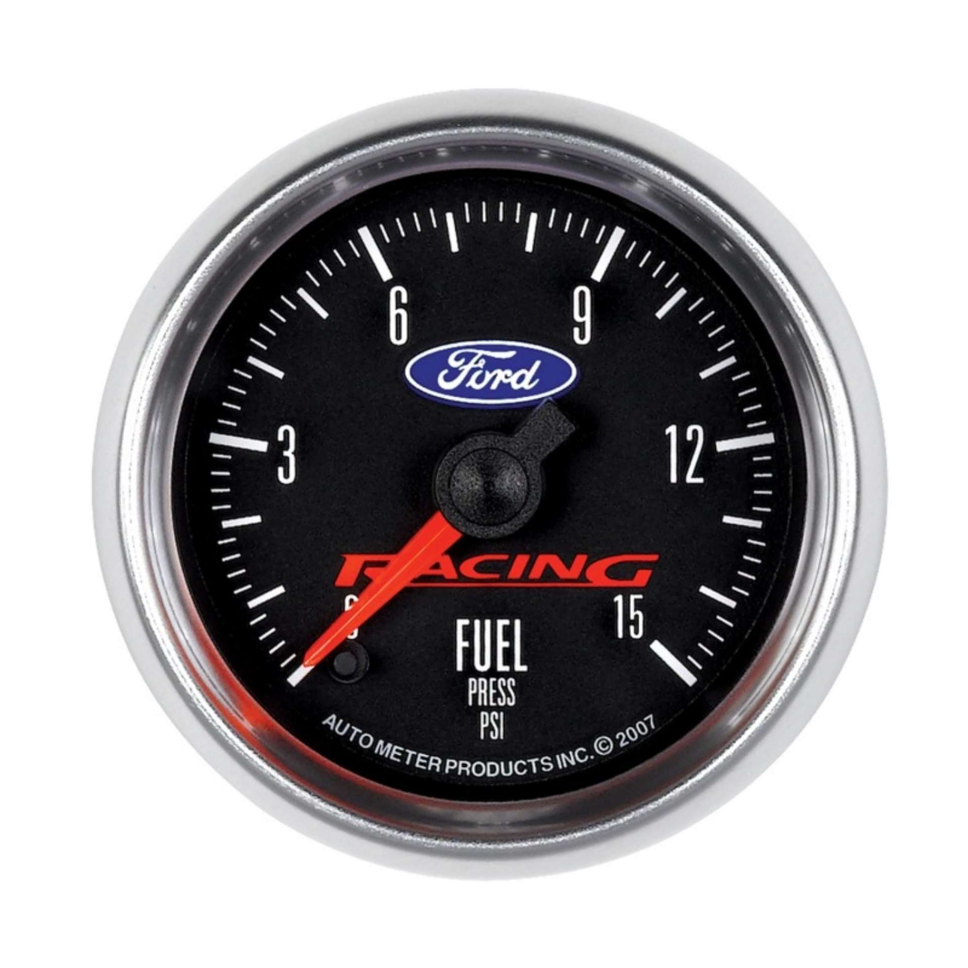 Picture of Autometer Ford Racing 52mm Digital Stepper Motor 15PSI Fuel Pressure Gauge