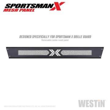 Picture of Westin 15-19 Ford F-150-14-20 Toyota Tundra Sportsman X Mesh Panel - Textured Black