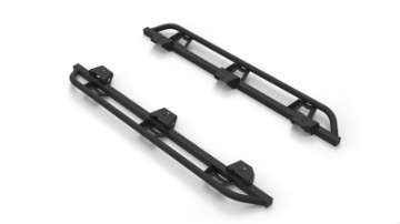 Picture of N-Fab Trail Slider Steps 18-20 Jeep Wrangler JL 4 Door SUV - SRW - Textured Black