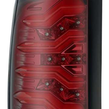 Picture of AlphaRex 09-18 Dodge Ram 1500 PRO-Series LED Tail Lights Red Smoke