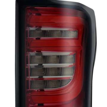 Picture of AlphaRex 15-17 Ford F-150 Excl Models w-Blind Spot Sensor PRO-Series LED Tail Lights Red Smoke