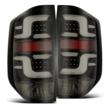 Picture of AlphaRex 14-20 Toyota Tundra PRO-Series LED Tail Lights Jet Black