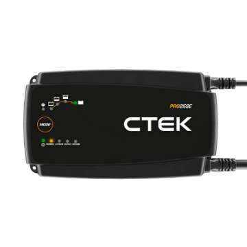 Picture of CTEK PRO25SE Battery Charger - 50-60 Hz - 12V - 19-6ft Extended Charging Cable