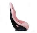 Picture of NRG FRP Bucket Seat Prisma Edition w- Pearlized Back and Pink Alcantara Medium