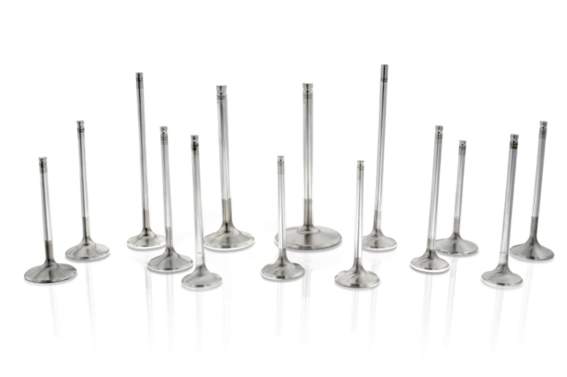 Picture of Ferrea Chevrolet LS1 2-055in 0-3135in 4-9in 12 Deg S-Flo Rad Grv Stk Hollow Intake Valve - Set of 8