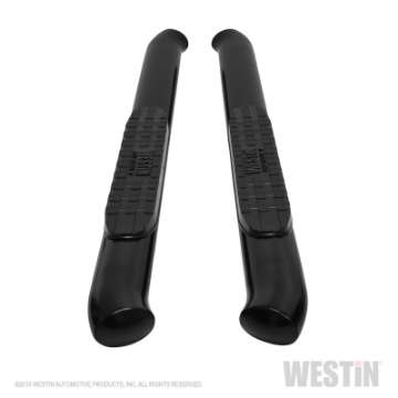 Picture of Westin 19-20 Chevrolet Silverado - GMC Sierra 1500 Reg Cab PRO TRAXX 4 Oval Nerf Step Bars - Black