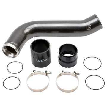 Picture of Wehrli 20-24 Chevrolet 6-6L L5P Duramax Passenger Side 3-5in Intercooler Pipe - Bengal Blue