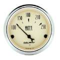 Picture of Autometer 2-1-16 inch Electric Water Temperature 250 Deg F Antique Beige Gauge