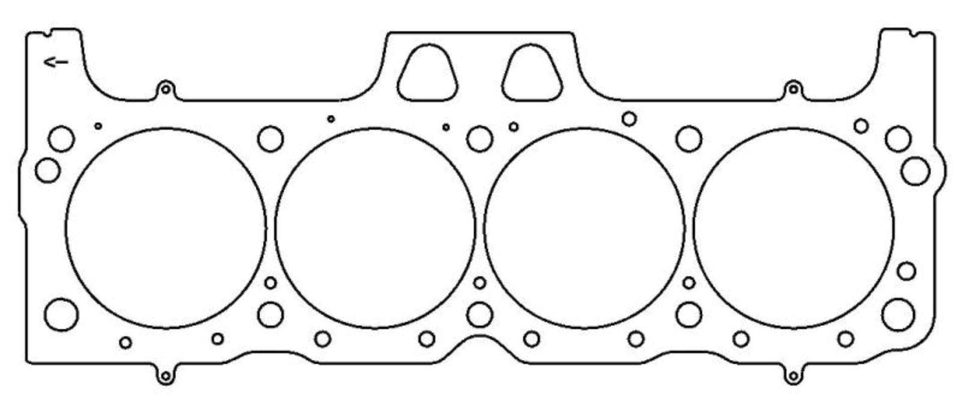 Picture of Cometic Ford Big Block 4-40in Bore -027 Compressed Thickness MLS Head Gasket