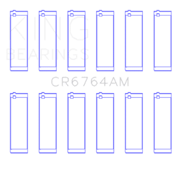 Picture of King VW AES-AUE-ABV Size STD Connecting Rod Bearing Set Set of 6