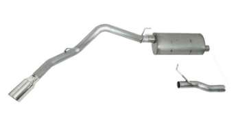 Picture of Gibson 19-20 Ford F250-F350 Super Duty 6-2L 3in-3-5in Cat-Back Single Exhaust - Stainless