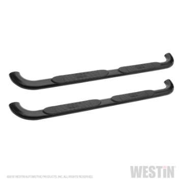 Picture of Westin 19-20 Dodge Ram 1500 Crew Cab Platinum 4 Oval Nerf Step Bars - Black