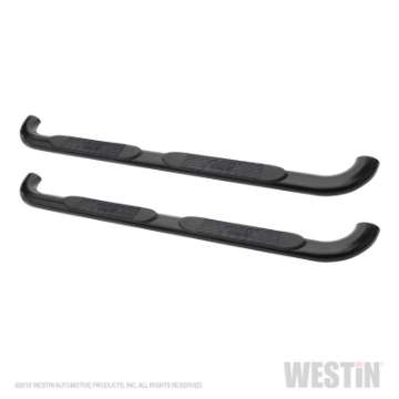 Picture of Westin 19-20 Dodge Ram 1500 Crew Cab Platinum 4 Oval Nerf Step Bars - Black